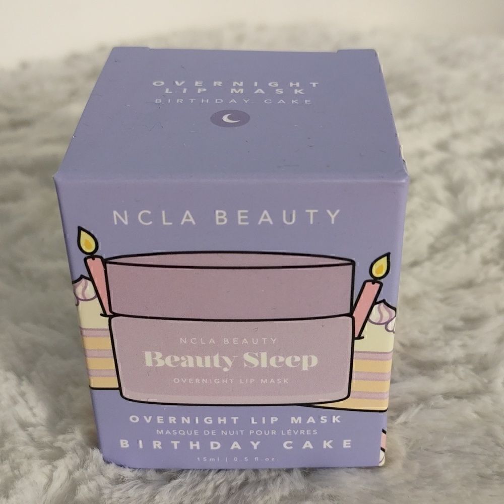 NCLA Beauty Beauty Sleep Overnight Lip Mask Birthday Cake